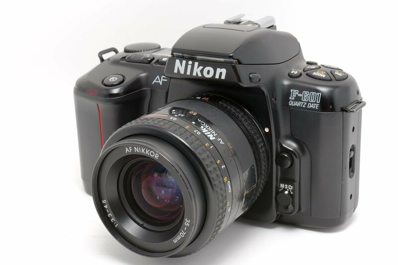 【やや難あり品】Nikon ニコン F-601 QUARTZ DATE / Nikon AF NIKKOR 35-70mm F3.3-4.5 AF一眼レフカメラ レンズセット #42404334