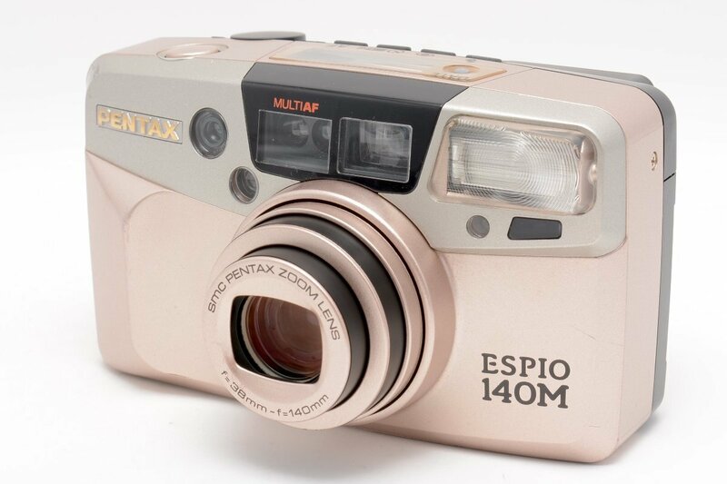 【良品】PENTAX ESPIO 140M PENTAX ZOOM LENS 38-140mm コンパクトフィルムカメラ #4427