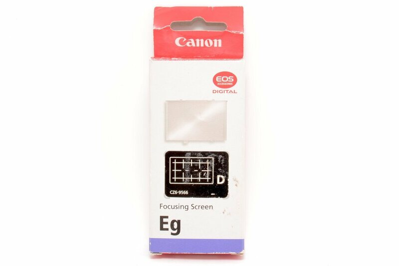 【視界未確認】Canon Focusin Screen Eg D CZ6-9566 キヤノン フォーカシングスクリーン #A007