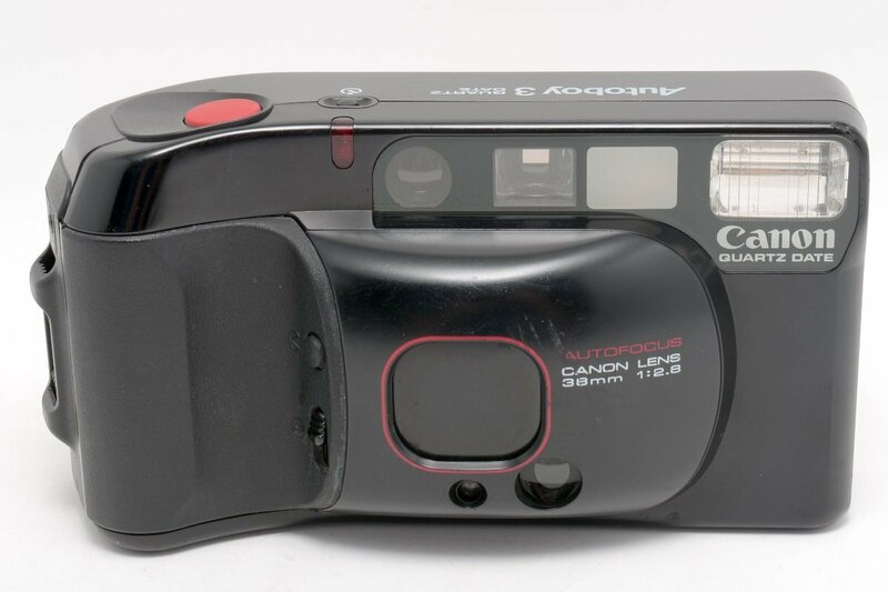 【良品】Canon Autoboy 3 QUARTZ DATE 38mm F2.8 キヤノン オートボーイ3 クオーツデート コンパクトフィルムカメラ #4364
