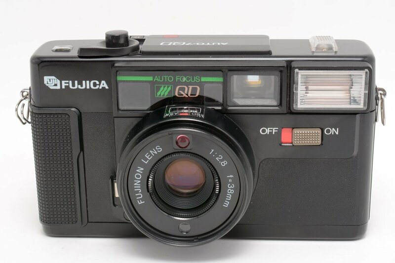 【良品】FUJICA AUTO-7 QD FUJINON LENS 38mm F2.8 フジカ コンパクトカメラ #3499