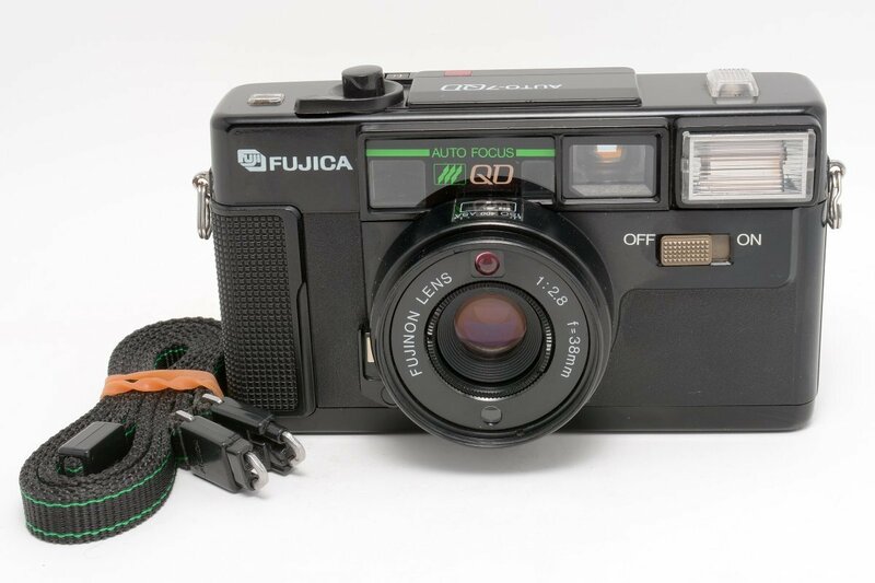 【良品】FUJICA AUTO-7 QD FUJINON LENS 38mm F2.8 フジカ コンパクトカメラ #4286