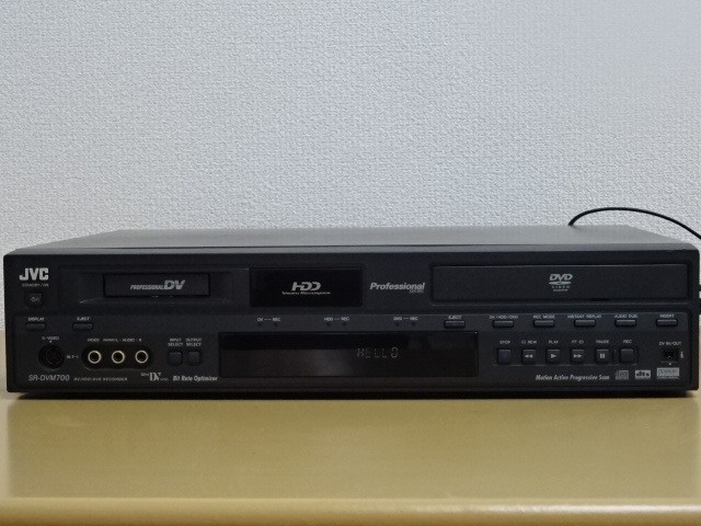 Victor ビクター 業務用 MiniDV/HDD/DVDレコーダー SR-DVM700 ジャンク 管理C-71