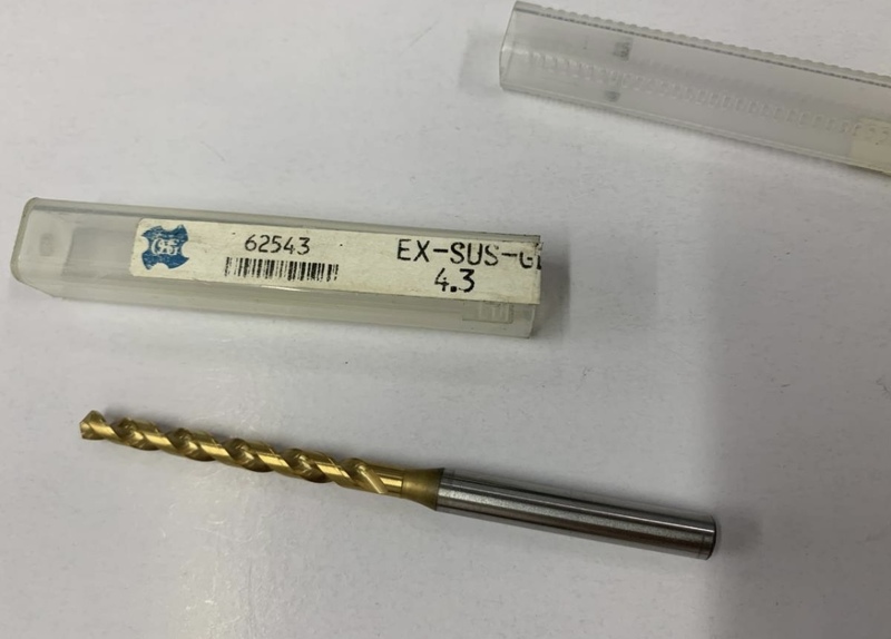 OSG exゴールドドリル 4.3mm