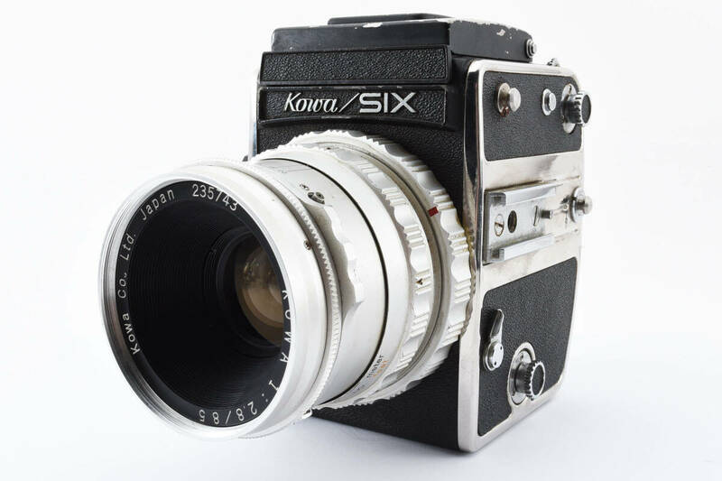 ★☆KOWA SIX + 85mm F2.8 レンズ 中判フィルムカメラ コーワ #4092☆★