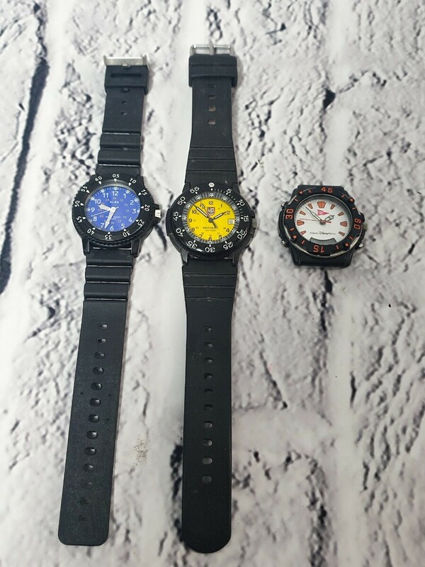 【売り切り】LUMI NOX ALBA ディズニー 腕時計 3点セット