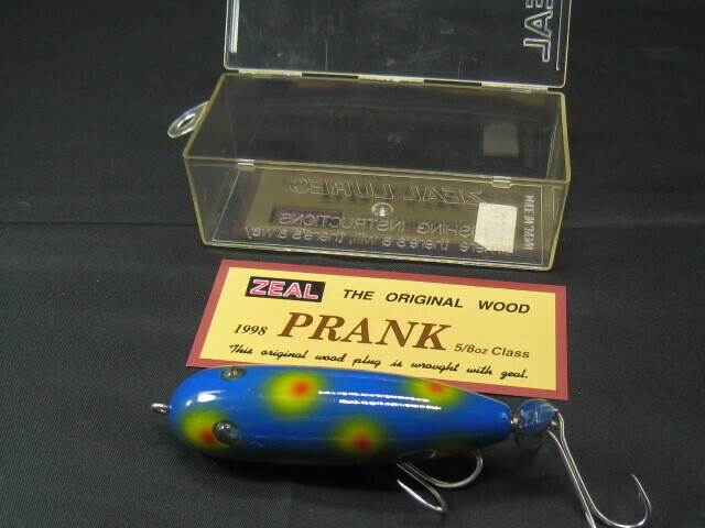 ５G28　ZEAL　ズイール　1998　PRANK　プランク　未使用　ルアー