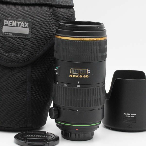 【極上品】 SMC PENTAX-DA 60-250mm F4 ED IF SDM ペンタックス #3301