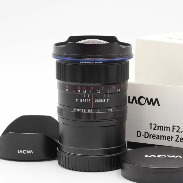 【極上品】 LAOWA 12mm F2.8 Zero-D キャノン RFマウント Canon ラオワ #3310