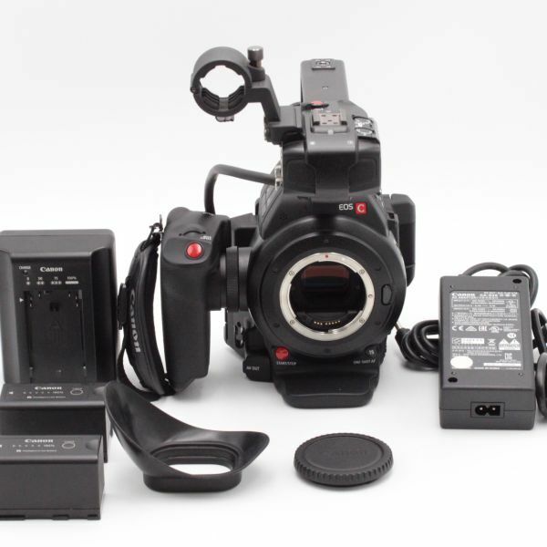 【極上品】 Canon EOS C100 Mark II ボディー デジタルシネマカメラ EFマウント #3324