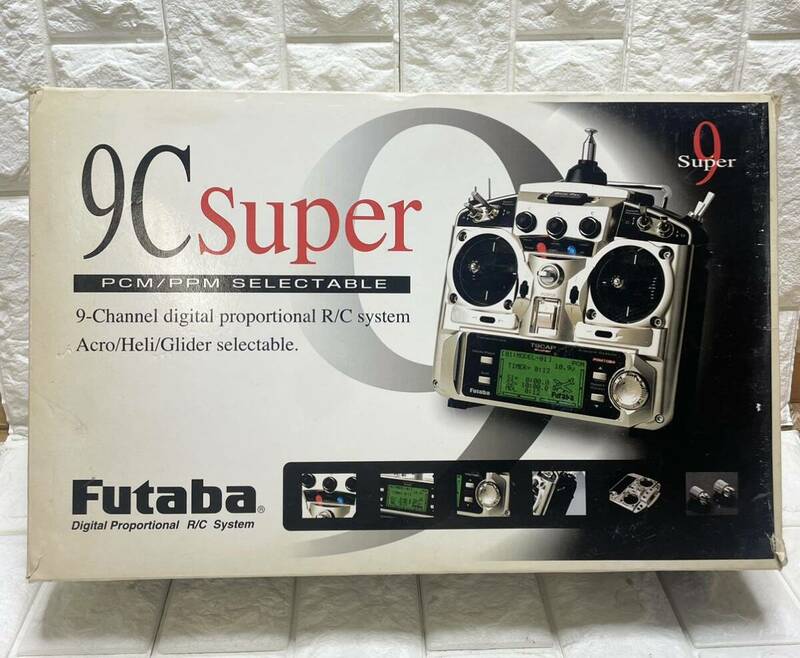 Futaba フタバ 送信機 飛行機用 9C Super FF9　9CAP-PCM72H ラジコン用 プロポ お宝 希少 コレクター コレクション G1