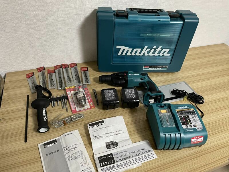 マキタ makita HR162D HR162DRFX 16mm充電式ハンマドリル ハンマードリル 14.4V 動作確認済み