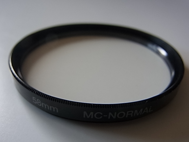 送料94円～　marumi　マルミ　MC-NORMAL　58mm　管理no.1