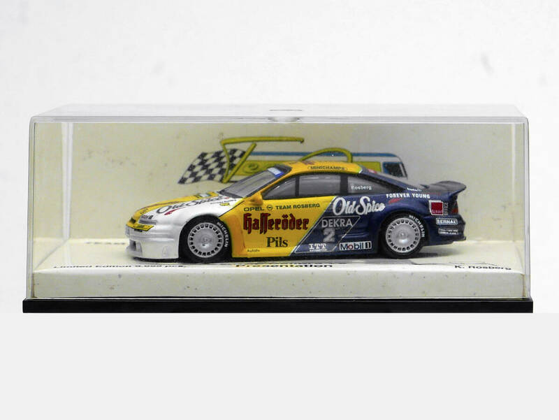 1/64 PMA オペル カリブラV6 4x4 #2 Old Spice DTM Presentation 1995 TEAM ROSBERG COLLECTION Micro Champs 640-954192