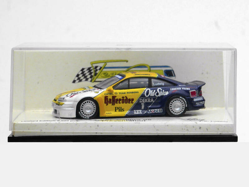 1/64 PMA オペル カリブラV6 4x4 #1 Old Spice DTM Presentation 1995 TEAM ROSBERG COLLECTION Micro Champs 640-954191