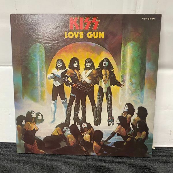 I530-O48-288 LOVE GUN KISS ラブガン キッス VIP-6435 CASABLANCA/レコード LP アルバム Vinyl/ライナー付 ⑤