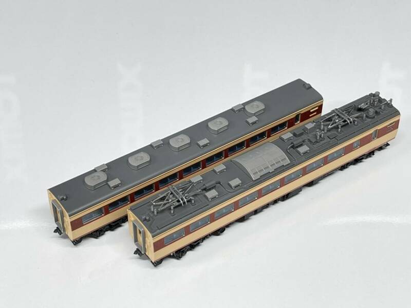 TOMIX トミックス 485 系 1000 番台 モハ 484 モハ 485 1000 前期型 T 車 ユニット 2 両 単品 基本 セット 品番 98738 より 単品バラシ