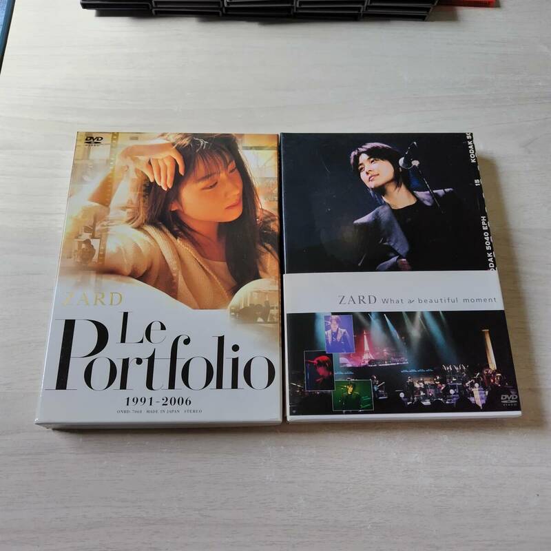 ☆ZARDWhat a beautiful moment [DVD]　ZARDLe Portfolio 1991-2006 [DVD]　　何本でも同梱可☆