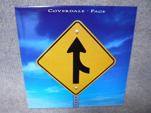 難あり★Coverdale Page / Coverdale Page / UK盤 / Whitesnake / Led Zeppelin