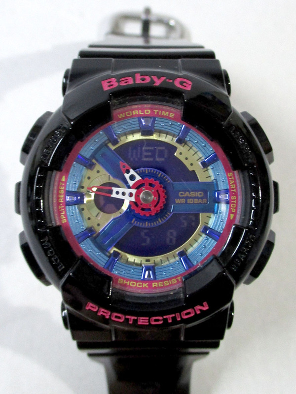 CASIO★Baby-G　BA-112　ブラック　レディース腕時計★S11475