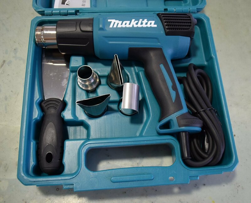 makita マキタ ヒートガン AC100V HG6031VK ケース付 ホットガン 電動工具 /中古品/動作確認済み