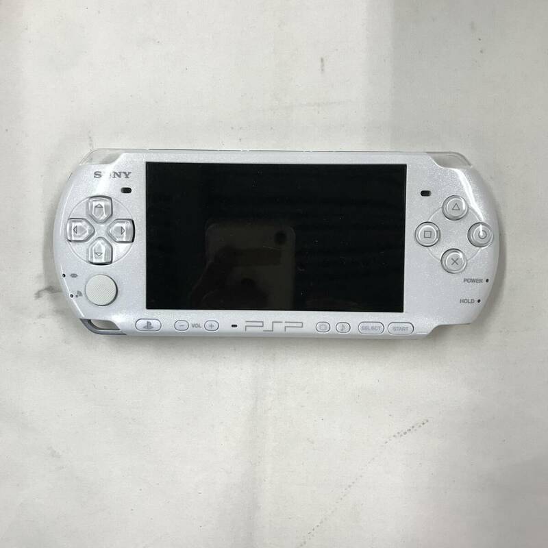 gb3216 送料無料！バッテリーパック無し動作品 PSP 本体のみ PSP3000 ホワイト