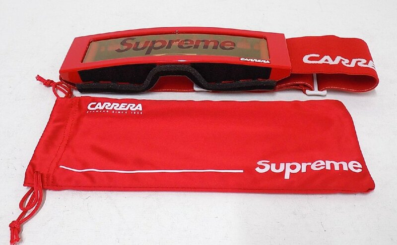 1S835□■Supreme CARRERA シュプリーム カレラ オーバートップゴーグル M00412 レア商品■□【ニューポーン】