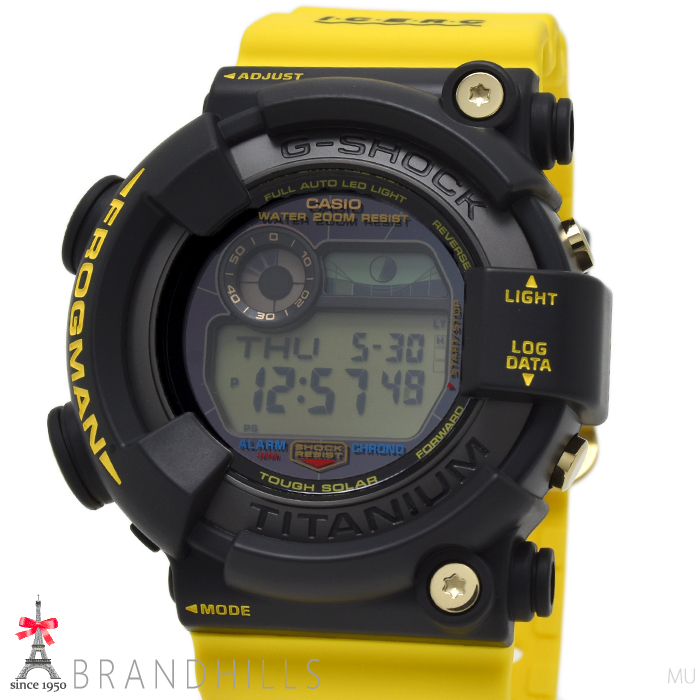 カシオ G-SHOCK MASTER OF G-SEA フロッグマン ソーラー アイサーチ ジャパン コラボ GW-8200K-9JR CASIO 未使用品