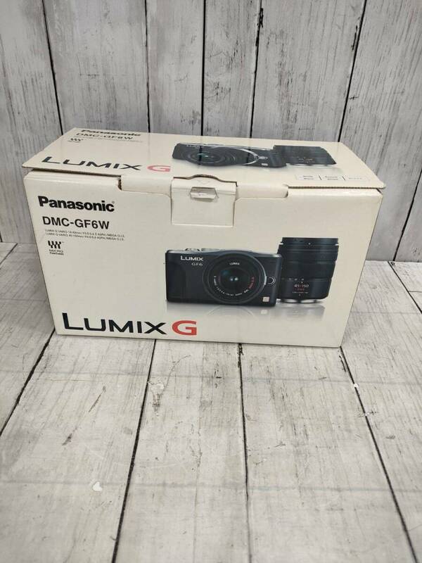 Panasonic 一眼カメラ LUMIX DMC-GF6 ボディ ホワイト　現状品【18033
