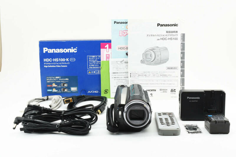 ★極上品★パナソニック Panasonic HDC-HS100 K★ T60#2524