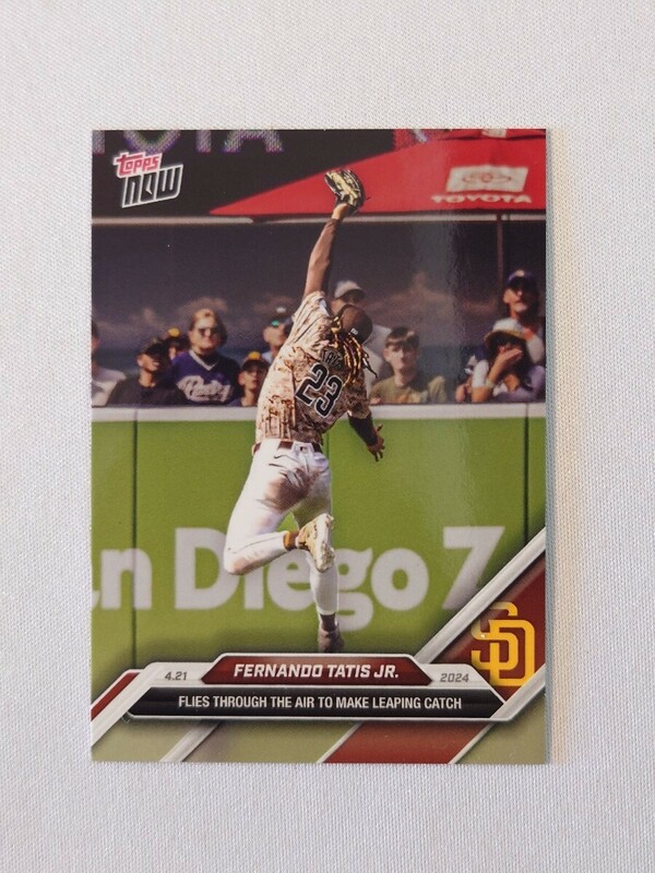 topps now フェルナンド・タティス・ジュニア Fernando Tatis Jr. #108 サンディエゴ・パドレス San Diego Padres トップスナウ card MLB 1