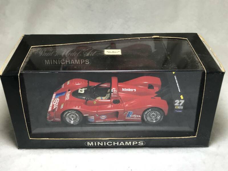  MINICHAMPS 1/43 Ferrari 333 SP Lista Design 1996 430 967627 フェラーリ リスタ デザイン ミニチャンプス 