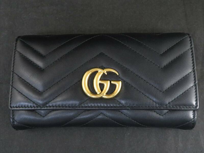 GUCCI グッチ 443436 0959 GGマーモント 長財布