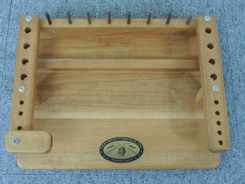 フライフィッシング 木製 タイイングテーブル 中古品 /ORVIS