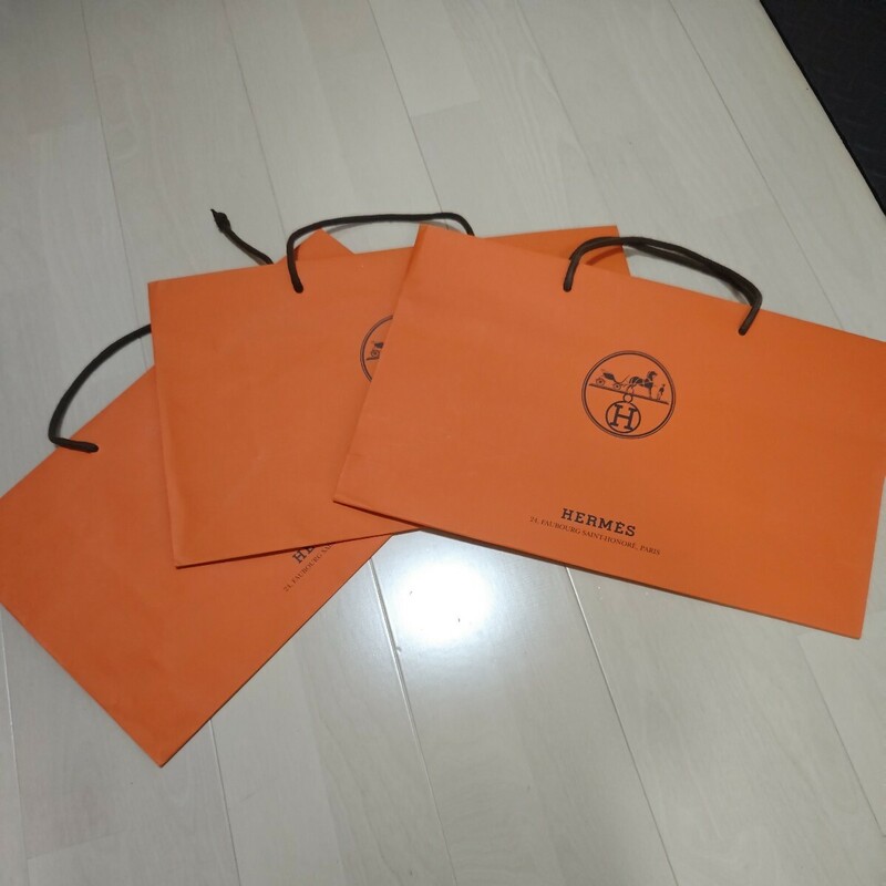 未使用★ エルメス HERMES ショッパー ショップ袋 紙袋　