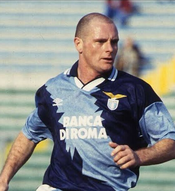 [値下げ交渉] 1994-95 ガスコイン所属 SSラツィオ UMBRO MADE IN ENGLAND 検/94 1995 LAZIO ROMA GAZZA GASCOIGNE NESTA ガッザ ネスタ Y2K