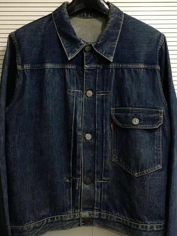 【極上】真紺 40-38 506XX 一枚袖 デッドストック 3.4WASH 40-50年代 LEVIS リーバイス 501XX 507XX 557 558 S506XX 506XXE 501 ビッグE