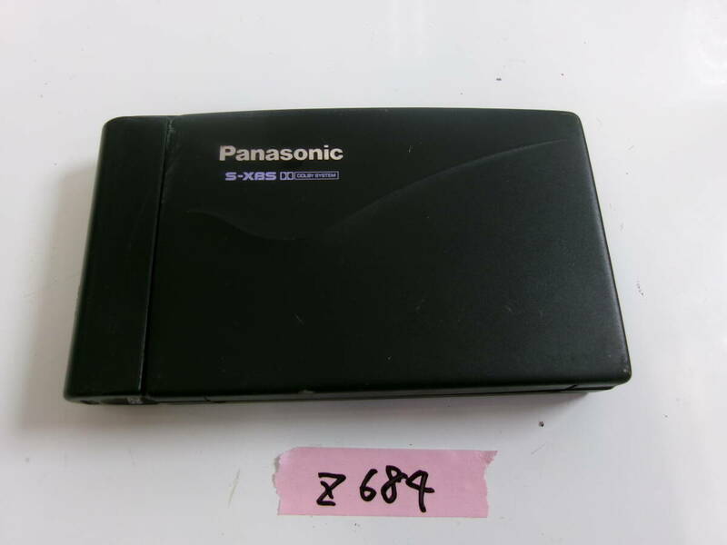 (Z-684)PANASONIC ポータブルカセットプレーヤー RQ-S15 動作未確認 現状品