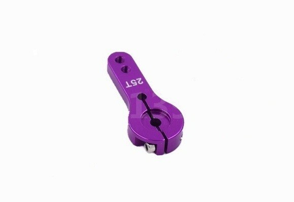 【新品】メタルサーボホーン（紫）M3 25T　