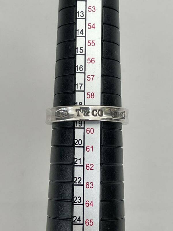 ティファニー　1837　ナロー　リング　指輪　シルバー　AG925 サイズ約18号