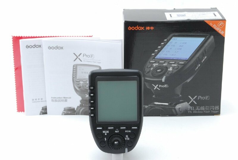 GODOX ゴドックス X PRO F TTL ワイヤレスフラッシュトリガー フジフィルム用　FUJIFILM　ストロボ (33-b187)