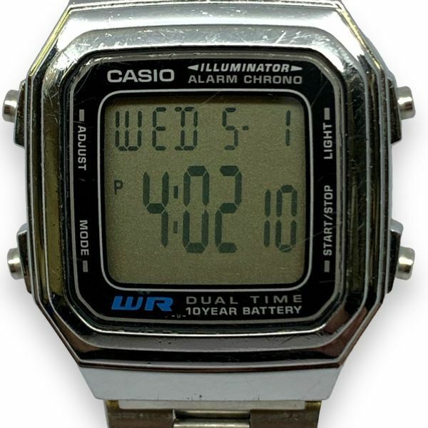 ■稼働品　カシオ CASIO　A178W　デジタル　スタンダードウォッチ　メンズ腕時計　チープカシオ チプカシ　新品電池交換済