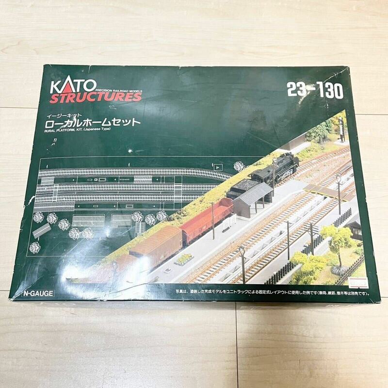 573 KATO ストラクチャーズ Nゲージ 23-130 イージーキット ローカルホームセット / 鉄道模型