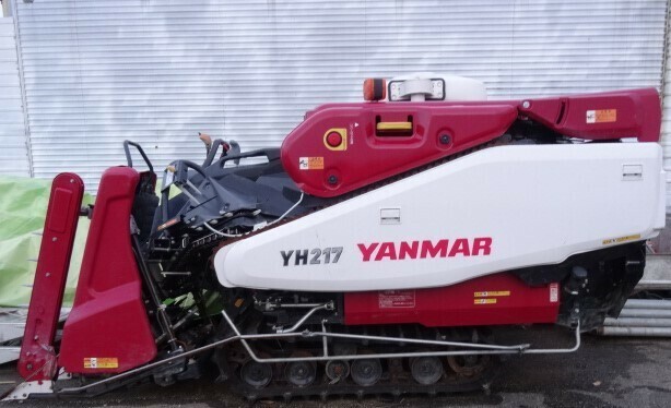 ★動作美品★YANMAR ヤンマー★コンバイン★ YH217H★ AJ218H★2条刈 18.5馬力【使用時間133.5h】引取歓迎★石川県発★