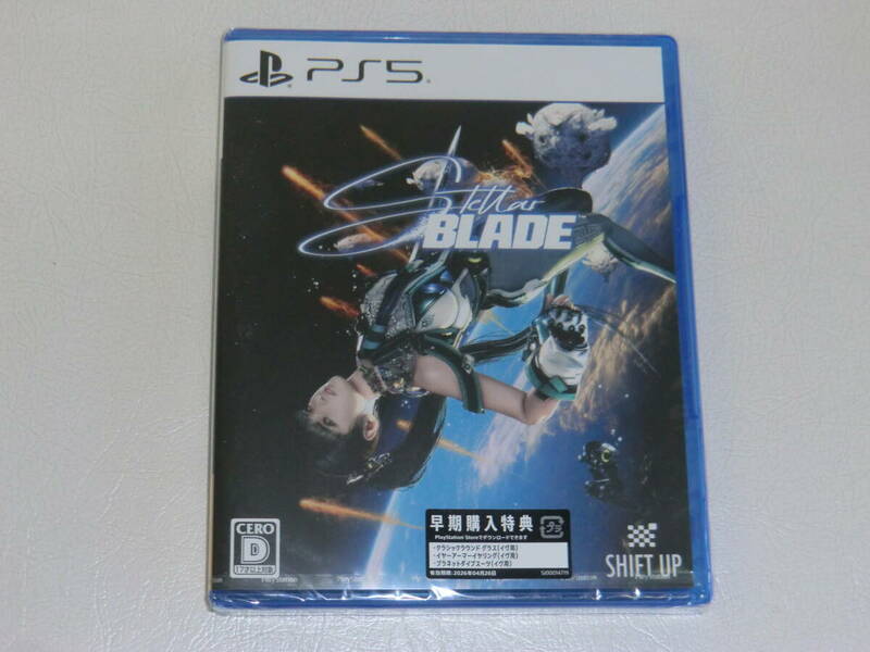新品 PS5 ソフト Stellar Blade ステラーブレイド 早期購入特典付き 新品未開封