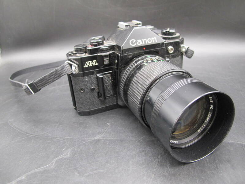 Canon キャノン A-1 一眼レフカメラ フィルムカメラ/レンズ 135㎜ 1:2.8