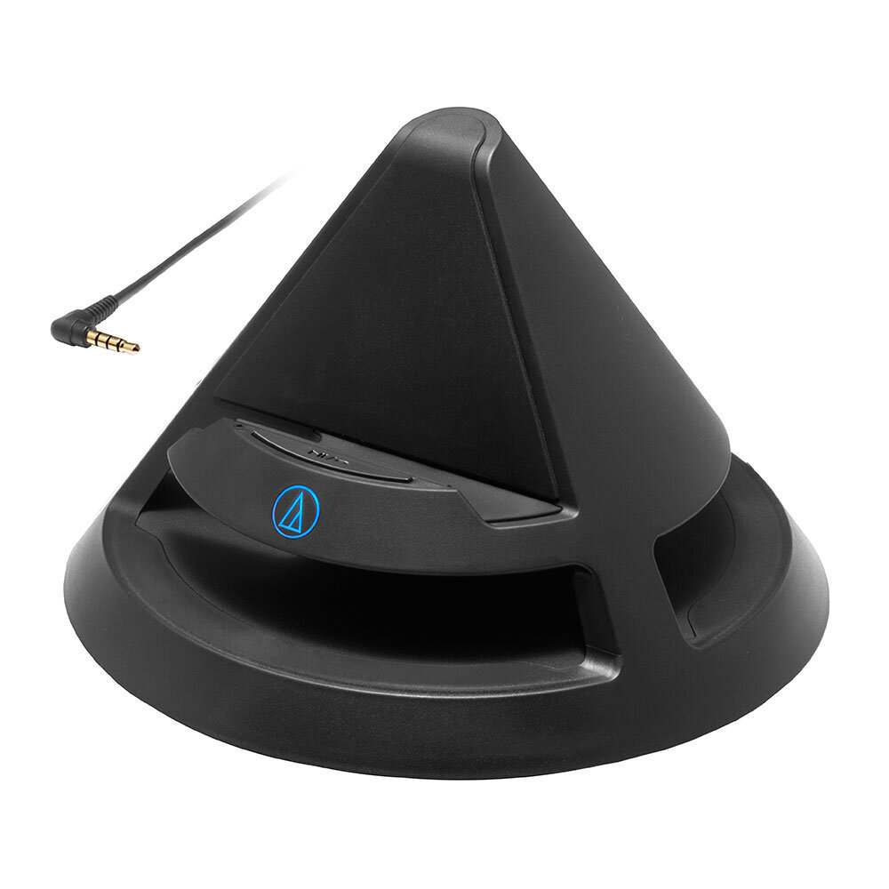 ◆新品 オーディオテクニカ audio-technica アクティブスピーカー AT-SPC100(BK) [360度均一/φ53mm大口径スピーカーユニット]　1点限定