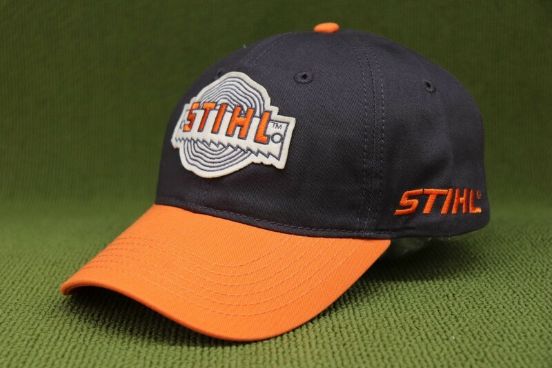 新品US物 STIHL スティール スチール チェーンソー キャップ 帽子 灰色系 グレイｘオレンジ 管理no3Eb