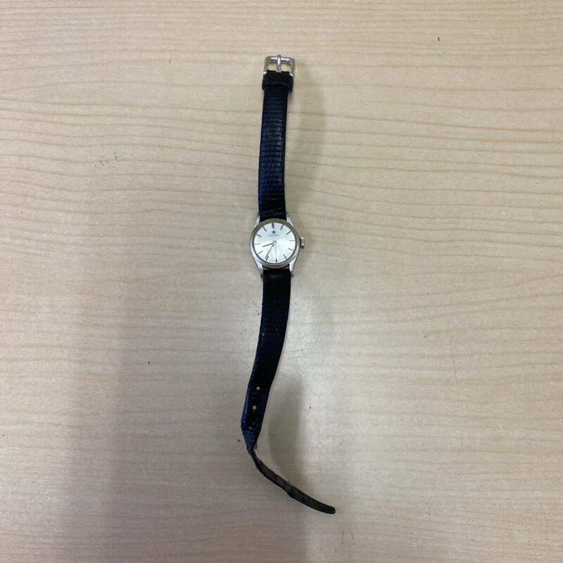 【TN0429】 WALTHAM ウォルサム 腕時計 K14WG 刻印あり A185091 ホワイトゴールド 手巻き 不動品 キズあり 汚れあり