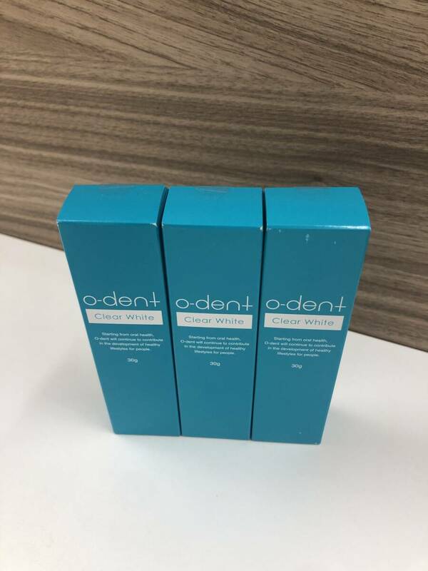 3個セット　o-dent エイゼル 薬用ジェル歯磨き 30g 